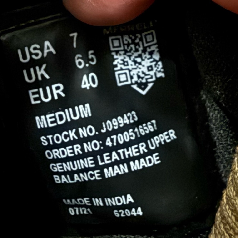 MERRELL 1 TRL J099423  men MOAB VELOCITY TACTICAL MID Mid Round Toe Boot SNEAKER - Picture 13 of 13